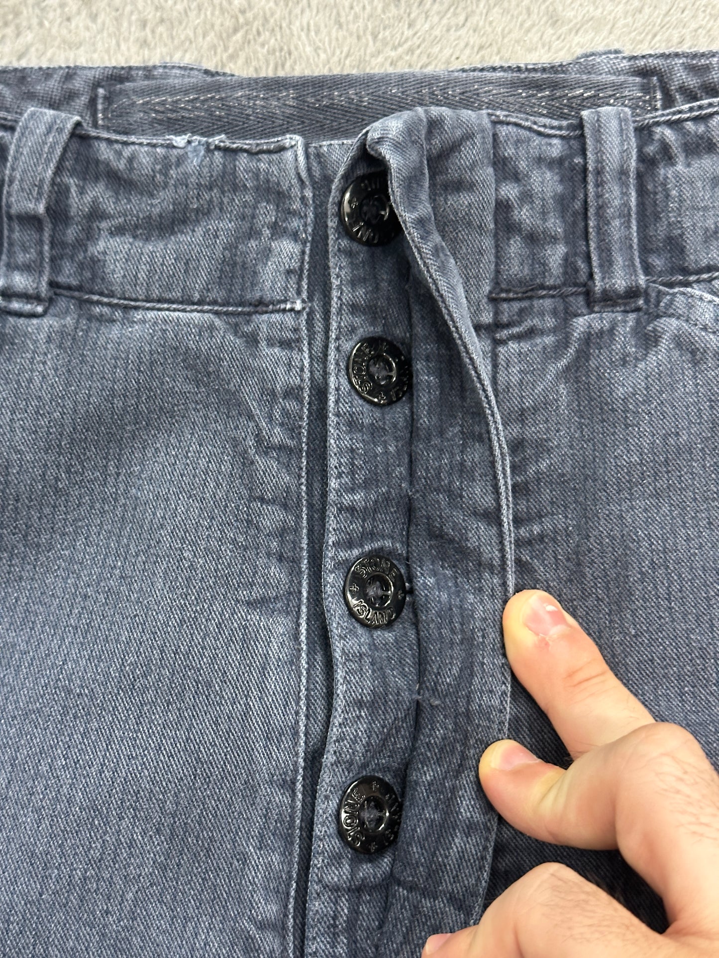 [52] 90s STONE ISLAND HBT Marina Pants