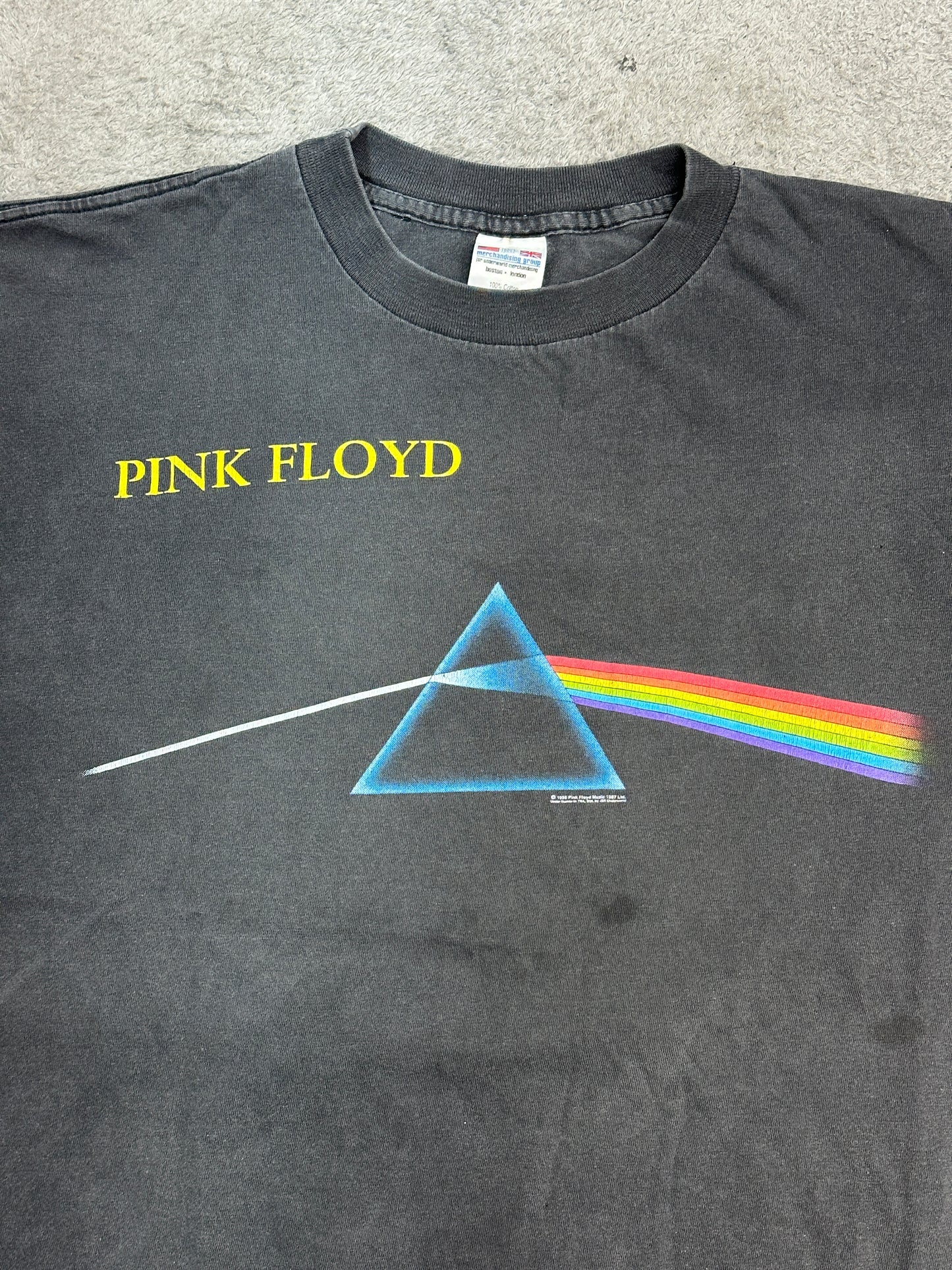 [L] 1996' PINK FLOYD Dark Side Of The Moon Album Promo Tee
