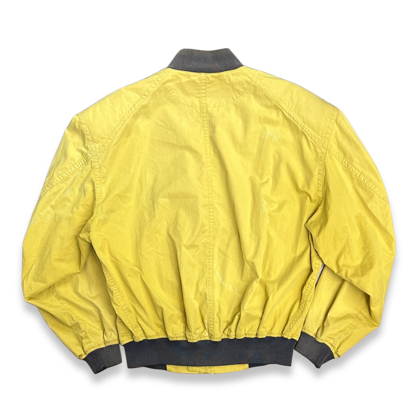 [L] 80s HUGO BOSS Faded Bomber Jacket