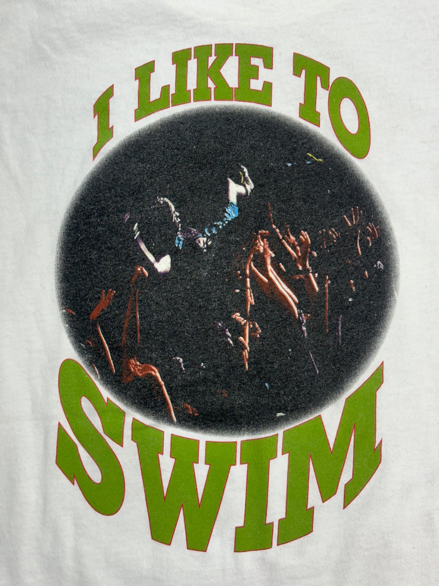 [XL] 1993' FISHBONE 'I Like to Swim' Tee