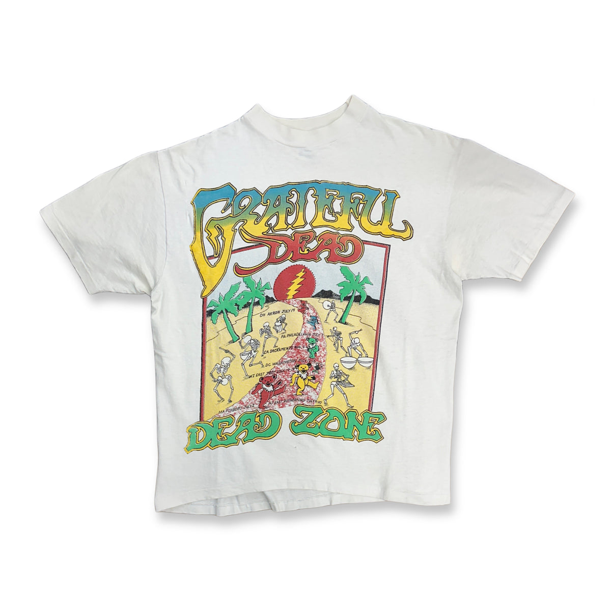 [L] 1986' GratefulDead Tour Tee