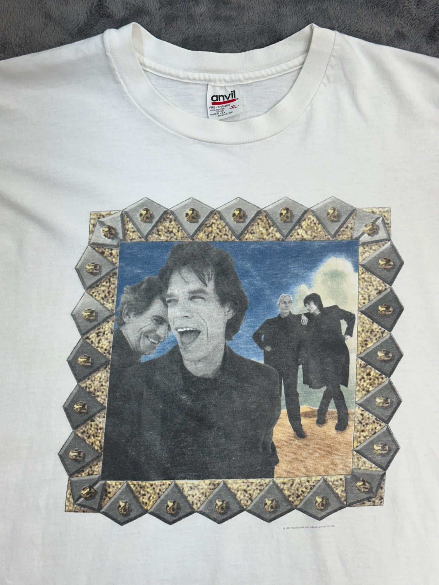[XL] 1997' Rolling stones 'Road to Babylon' Tour Tee