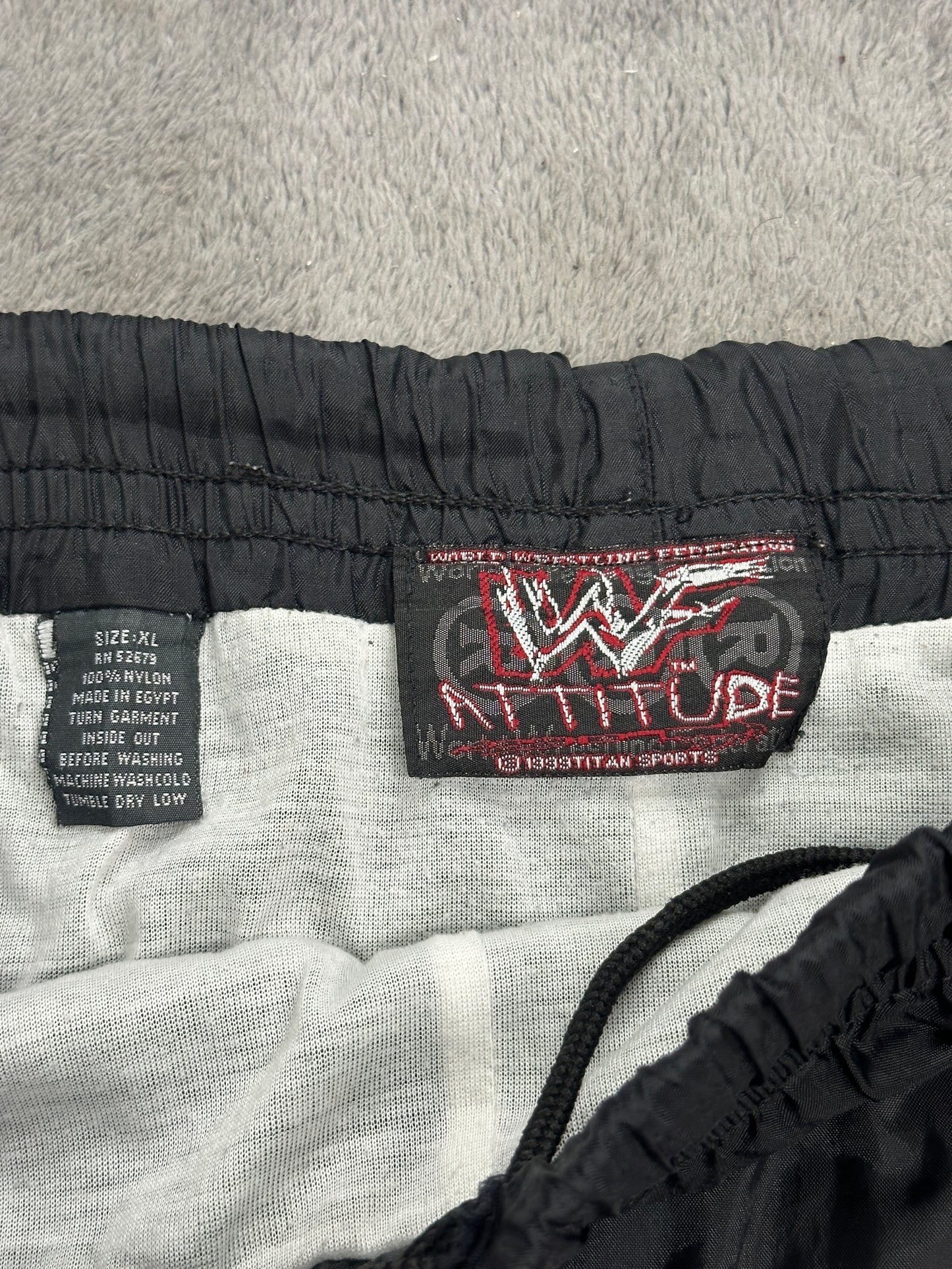 [XL] 90s WWF Attitude Austin 'Stone Cold' Track Pants