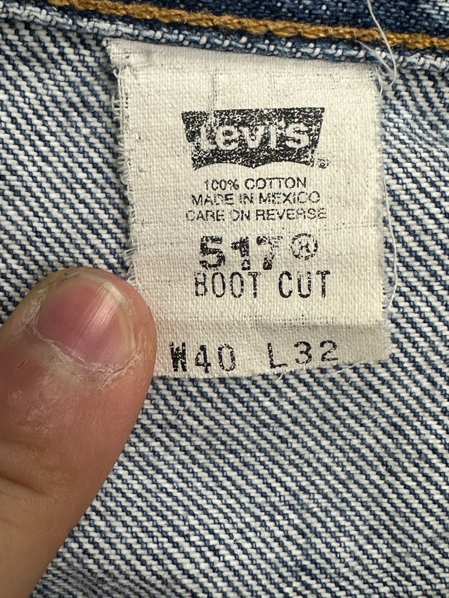 [40x32] 2001' Levi's 517 Boot Cut Denim Pants