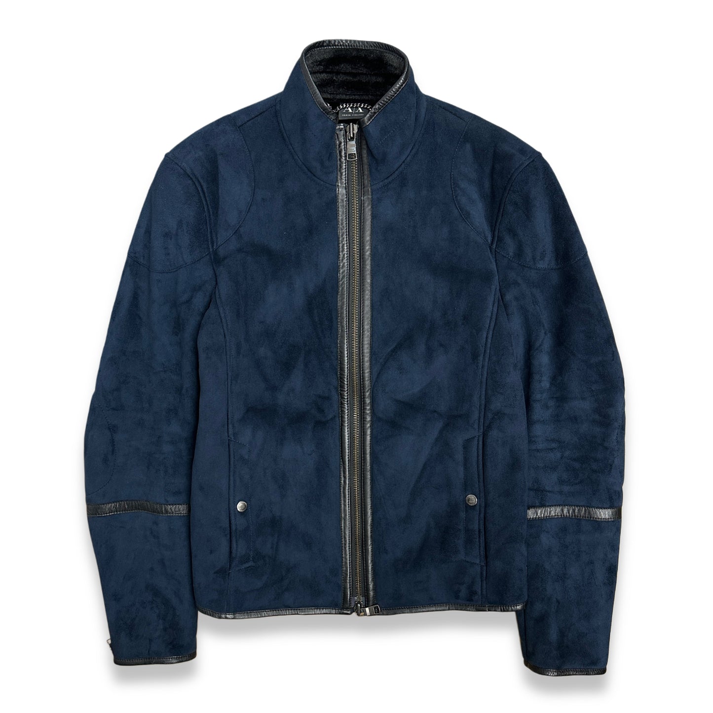 [M] Armani Exchange Suede Leather Jacket