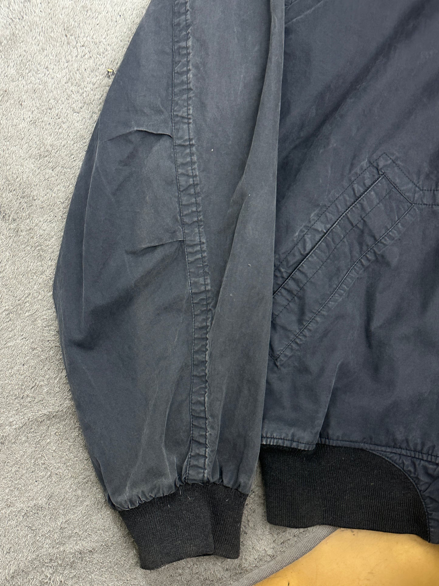 [XL] 80s HUGO BOSS Faded Bomber Jacket