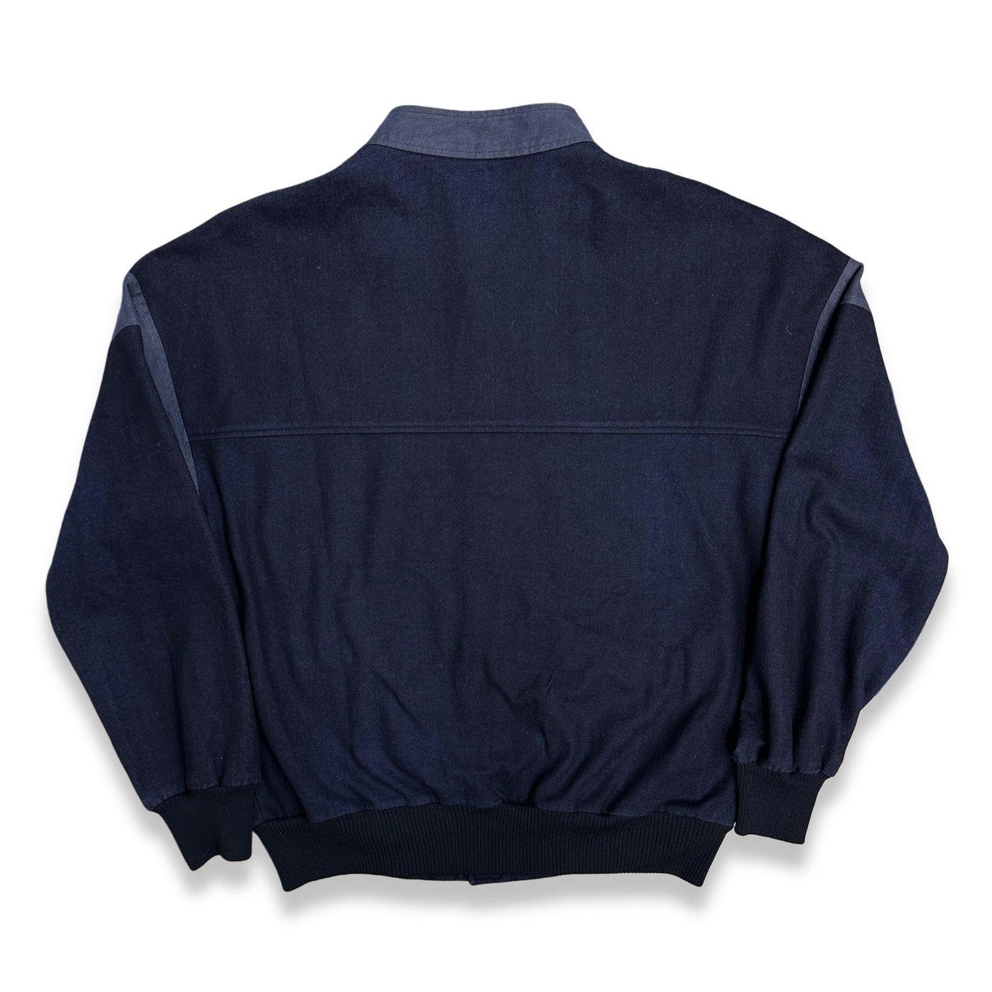 [52] 90s OURAGAN MARINE WEAR Bomber Jacket