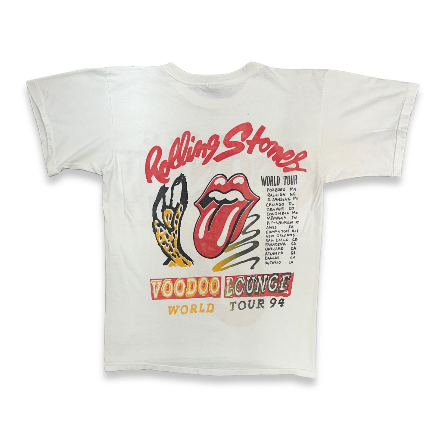 [XL] 1994' Rolling Stones Voodoo Lounge World Tour Tee