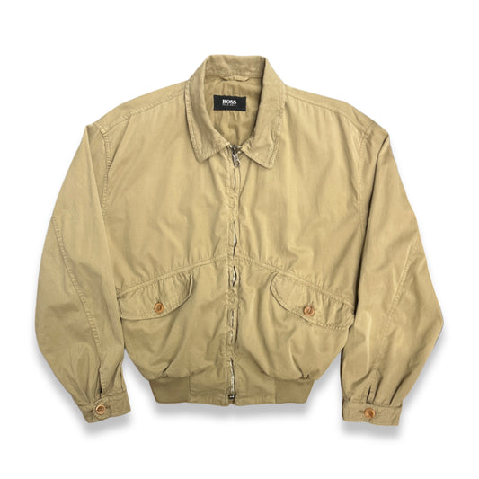 [50] 90s Hugo Boss Cotton Bomber Jacket