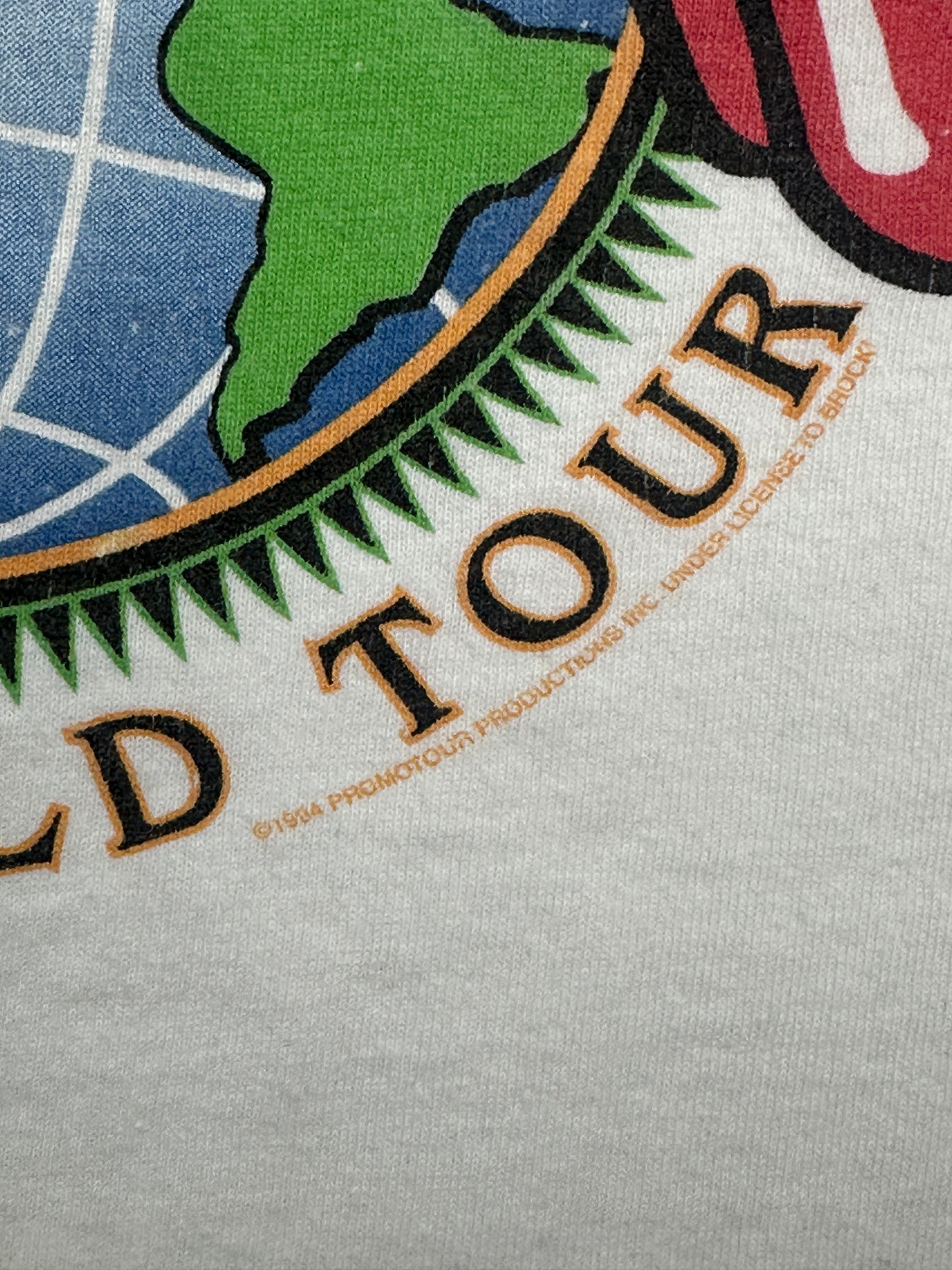 [XL] 1994' Rolling Stones Voodoo Lounge World Tour Tee