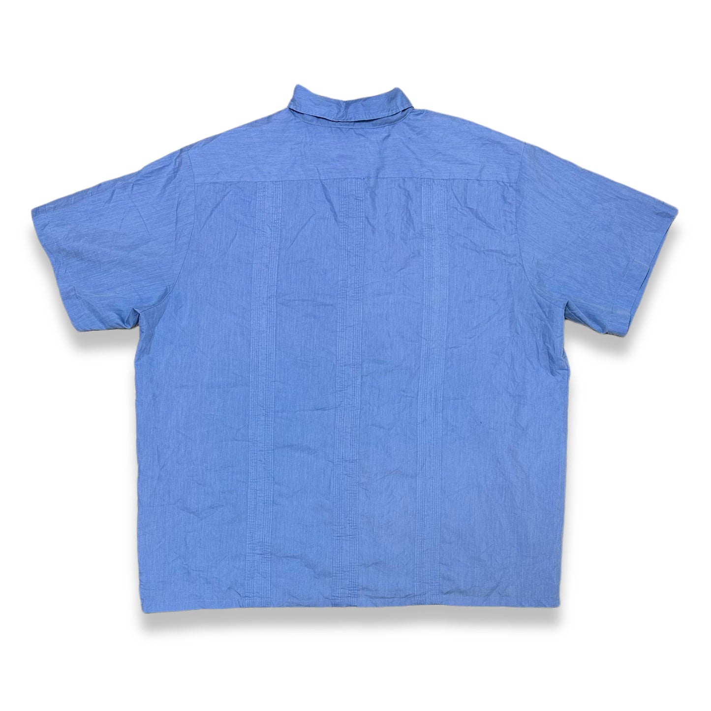 [XL] Guayabera Blue Shirts