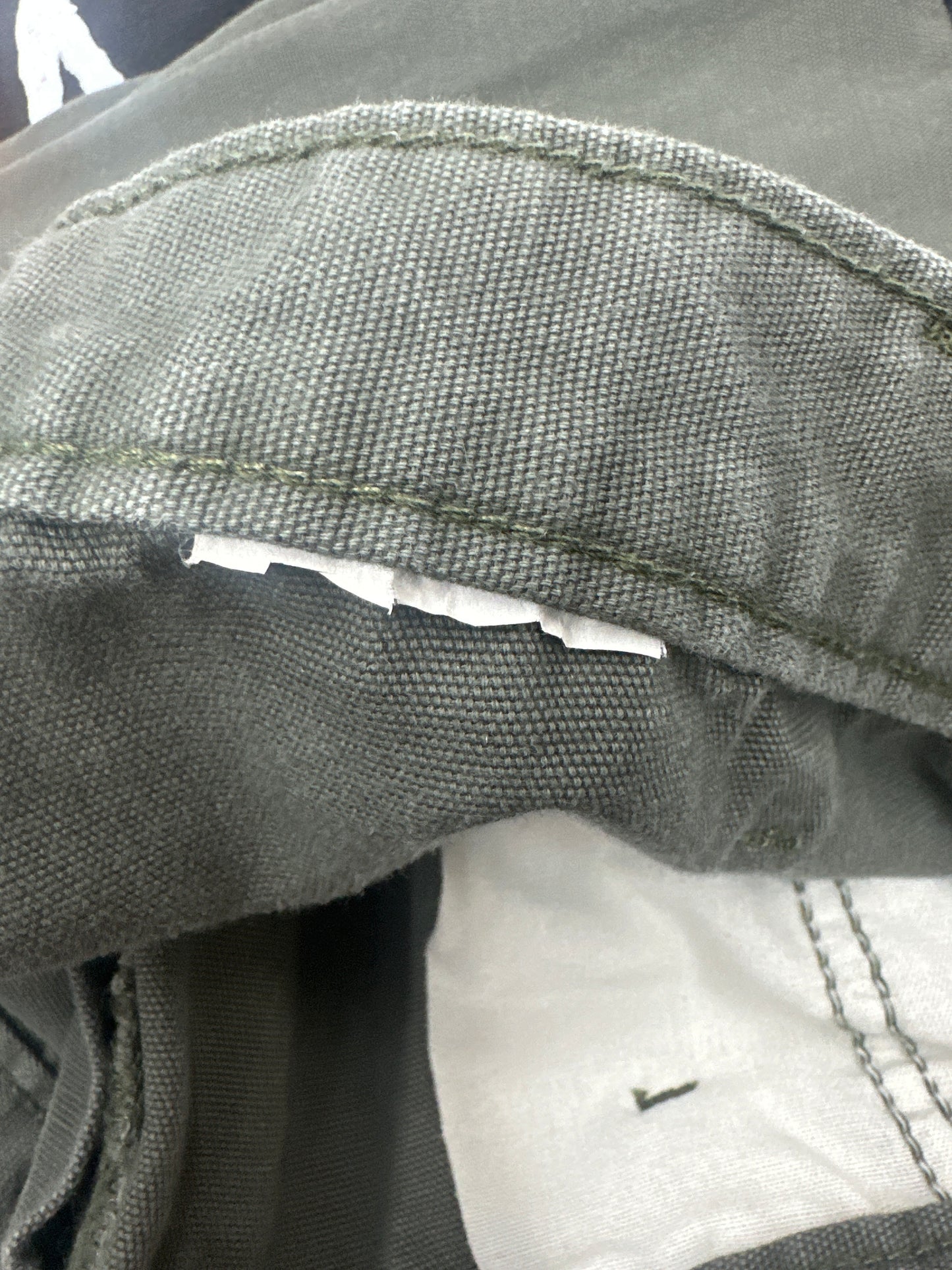 [36] 00s Carhartt Moss Green Denim Pants