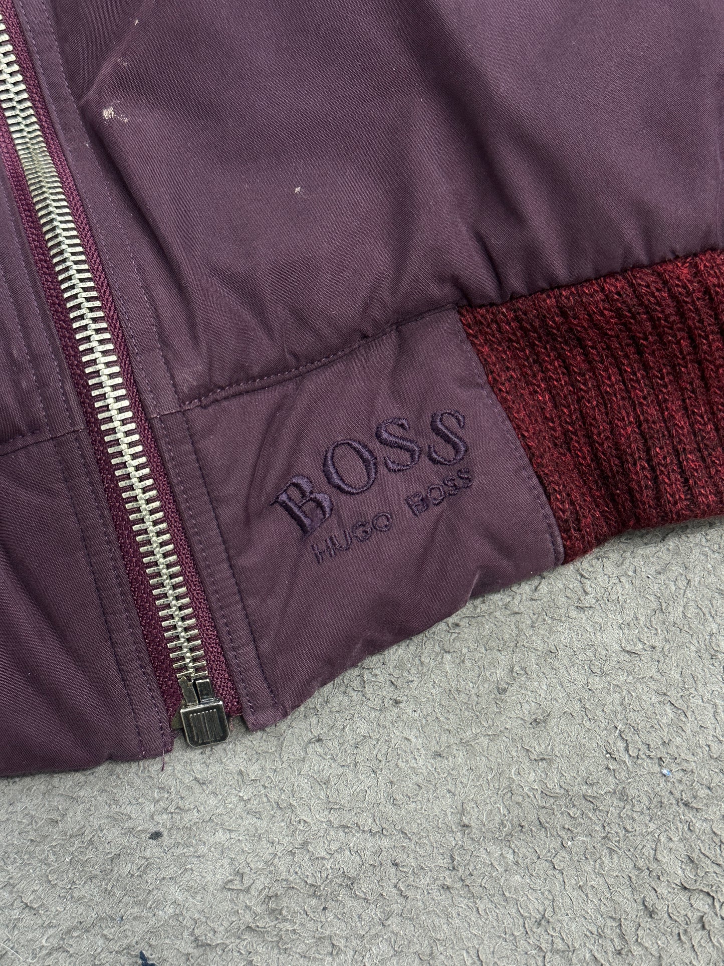 [XL] 80s HUGO BOSS Bomber Jacket