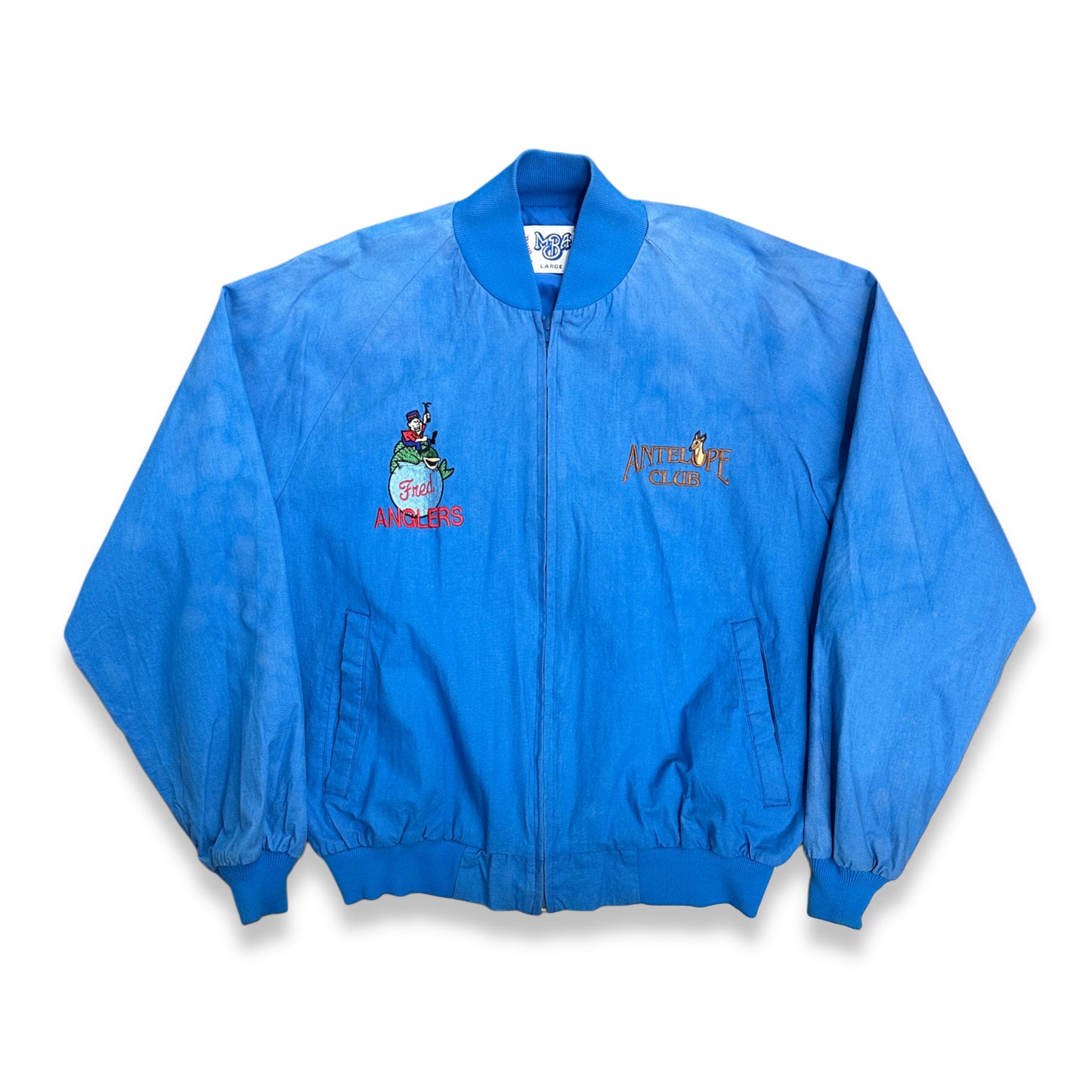 [L] 80s USA Faded Bomber Jacket