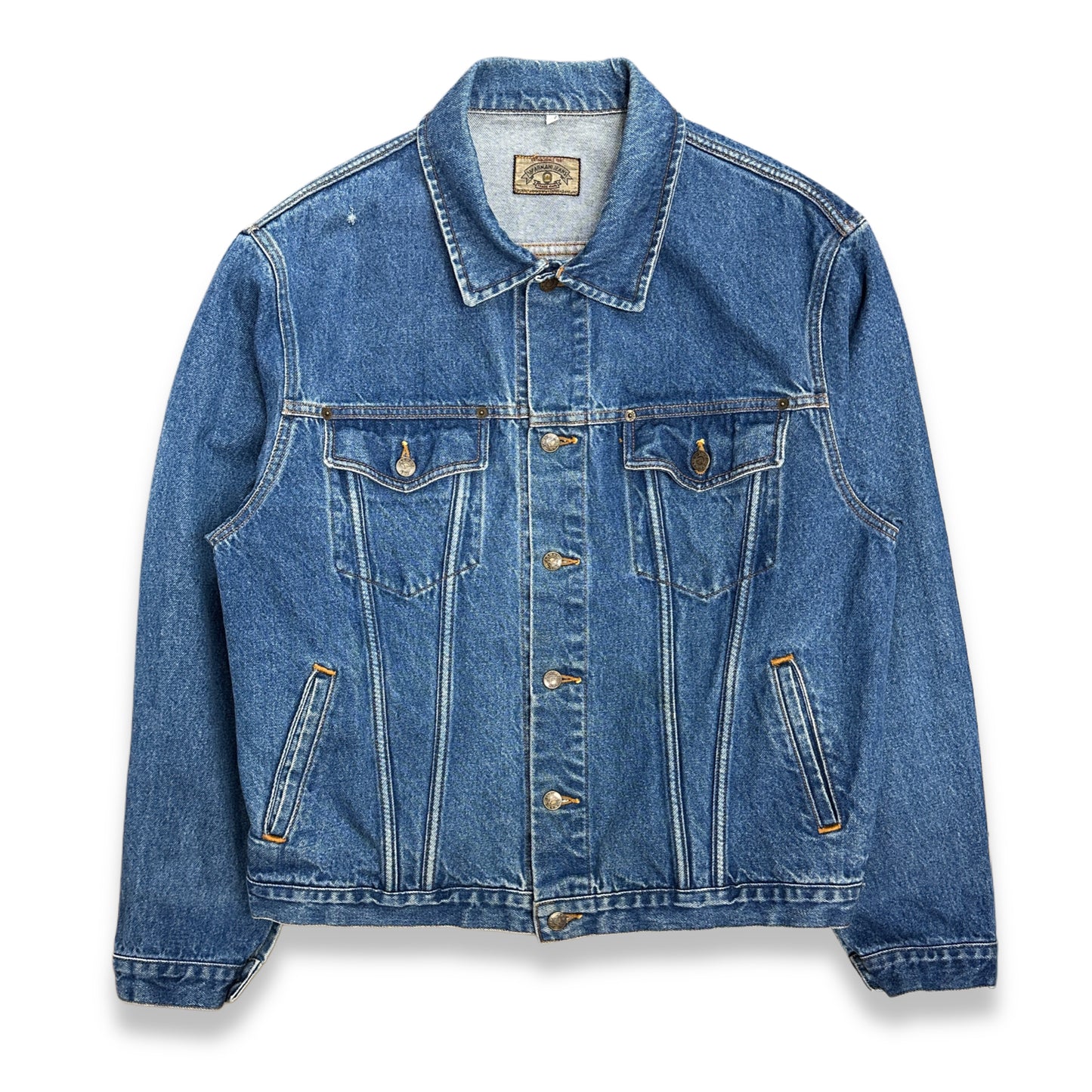 [XL] Late 80s Armani Jeans Faded Denim Jacket