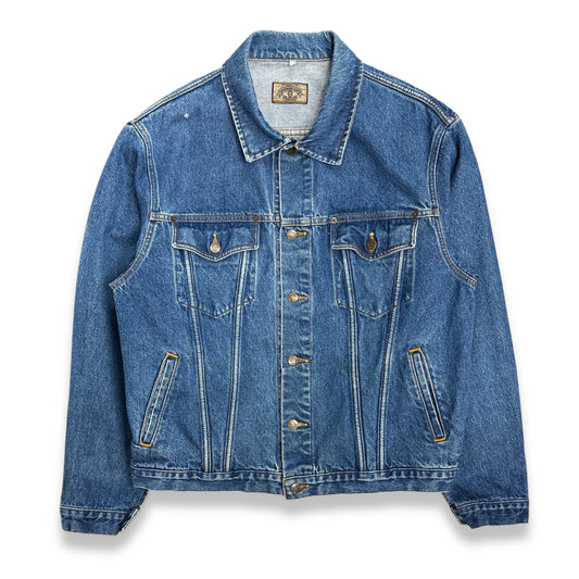 [XL] Late 80s Armani Jeans Faded Denim Jacket