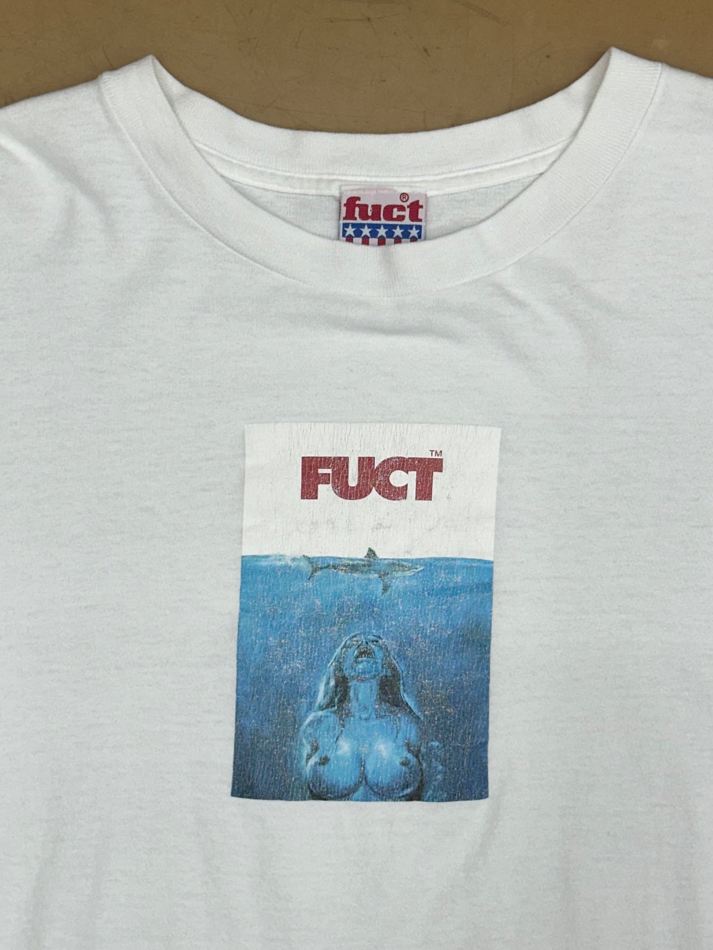 [XL] Early 90s FUCT ‘JAWS' Tee