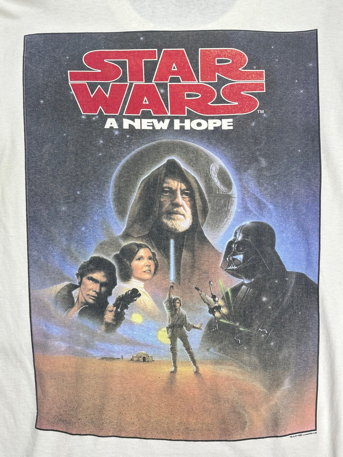 [XL] 1995' Starwars Ep4 Movie Poster Tee