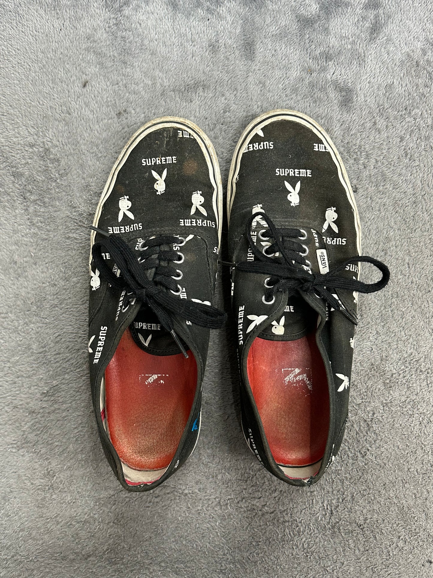 [US 11] 14SS Supreme x Vans Authentic