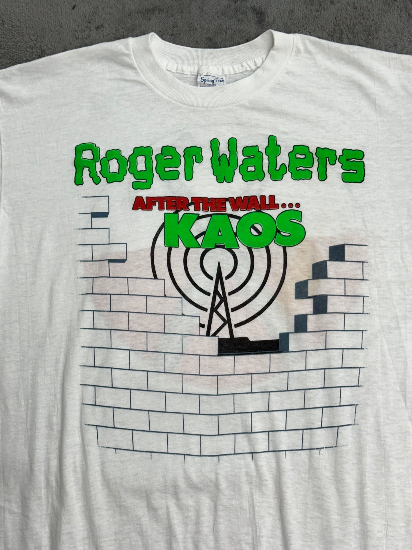 [XXL] 1990' Pink Floyd 'Roger Waters' Live in Berlin Tee