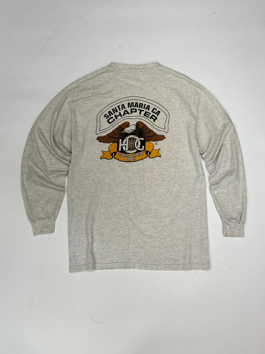 [M] 90s Harley Davidson Owners group Long sleeve