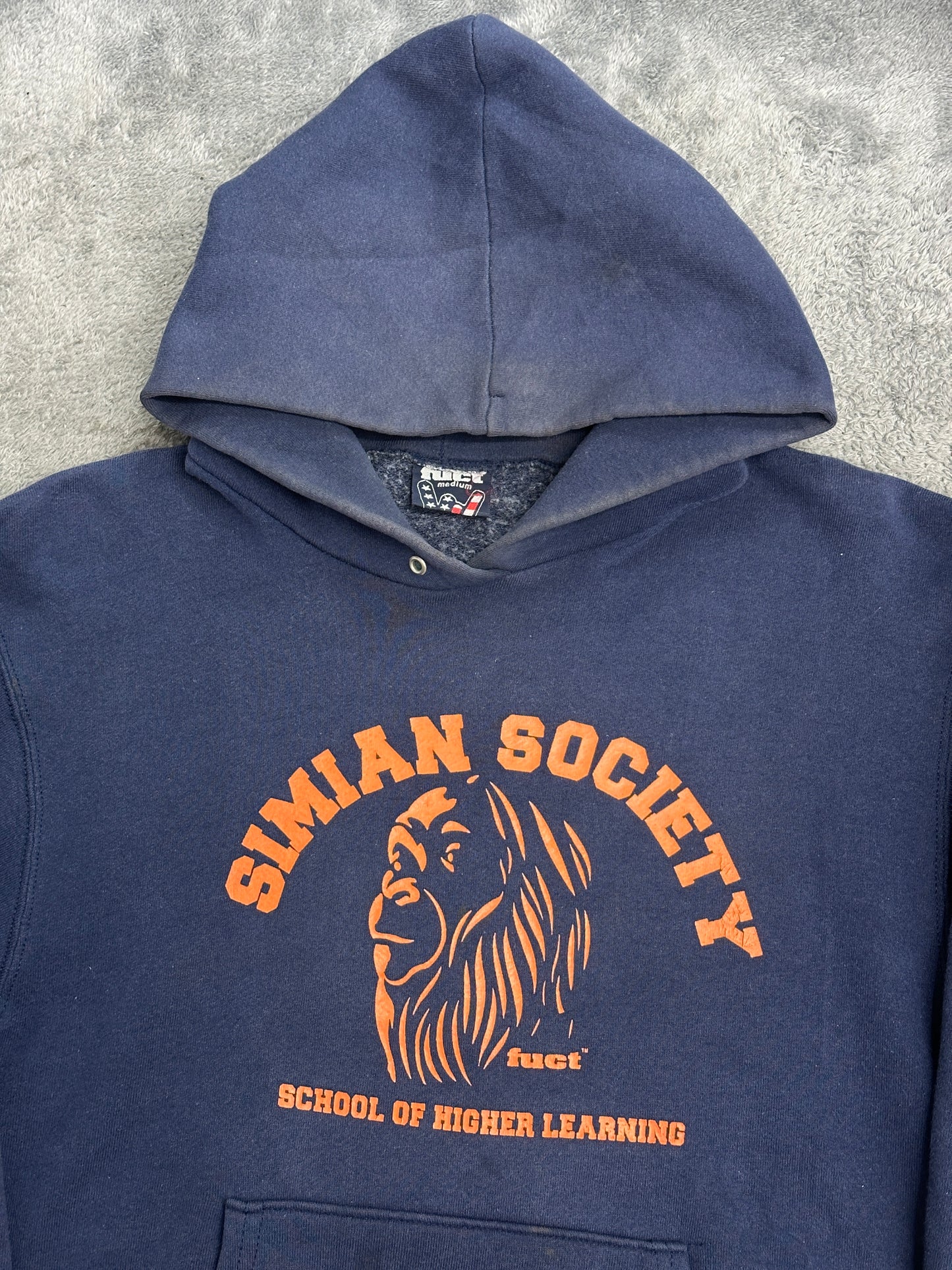 [M] 90s FUCT Simian Society Hoodie