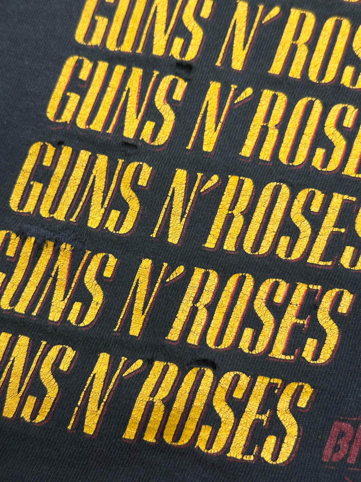 [XL] 1992' GUNS N' ROSES Logo Tee