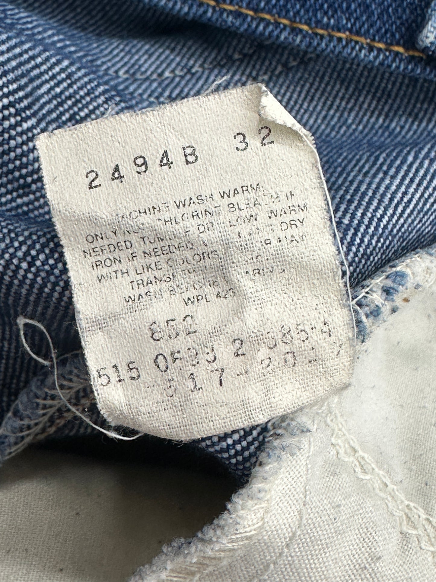 [42x30] 1988' Levi's 517 Bootcut Denim Pants