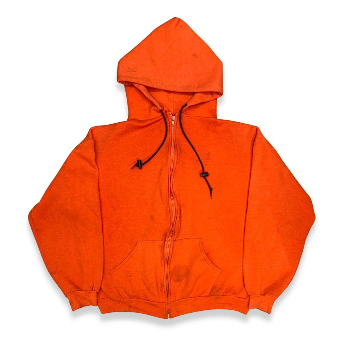 [L] 70s Russell Hood Zip-up Orange