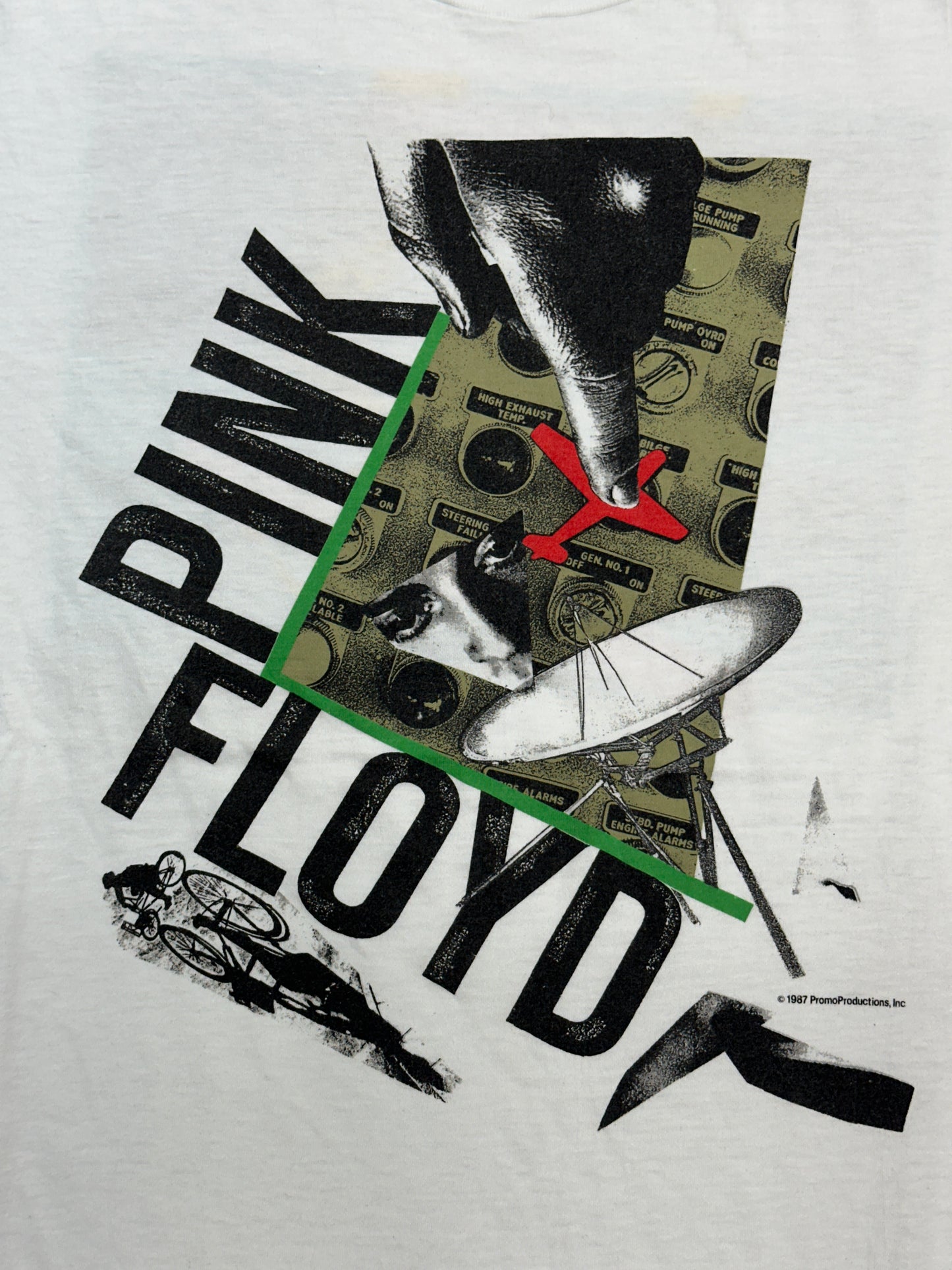 [XL] 1987' PINK FLOYD A Momentary Lapse of Reason World Tour Tee
