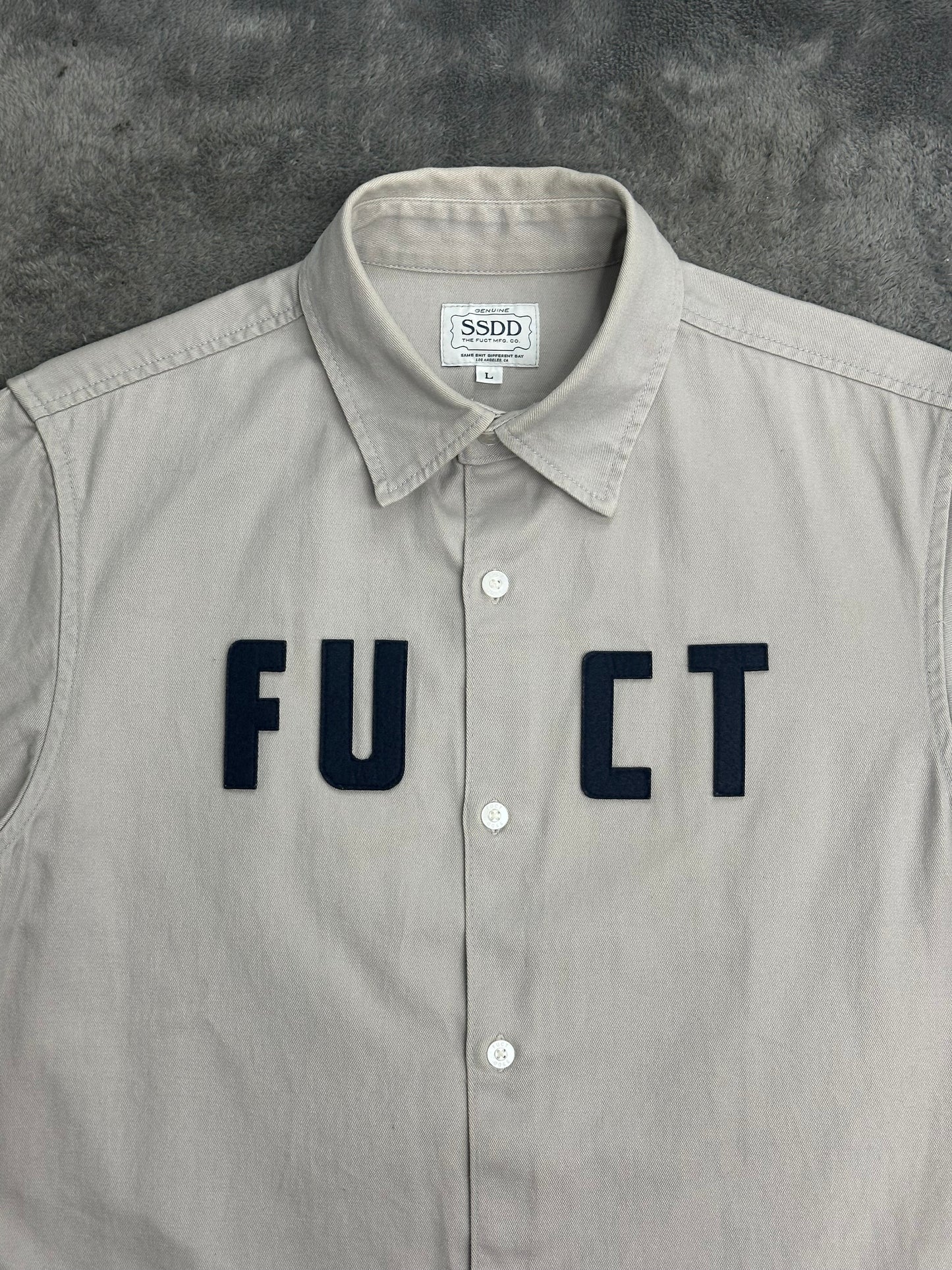 [L] FUCT SSDD 69 Baseball Half Shirt