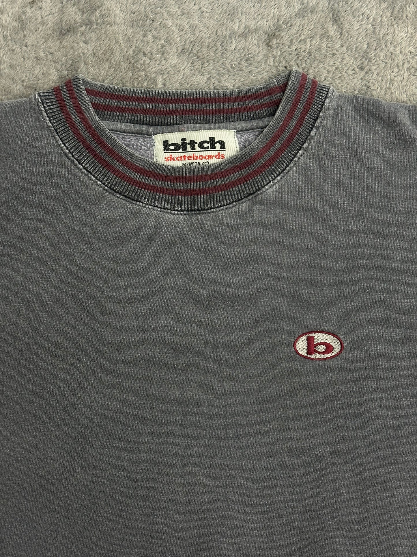 [M] 00s Bitch Skateboards Sweatshirt