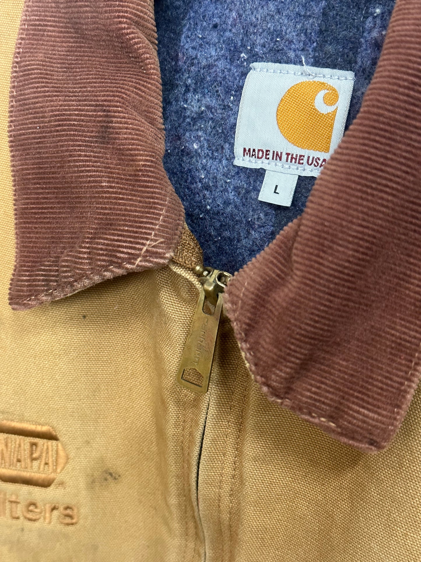 [L] Carhartt Detroit J01 BRN Jacket