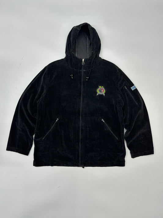 [L] 90s X-LARGE Corduroy hoodie Zip-up