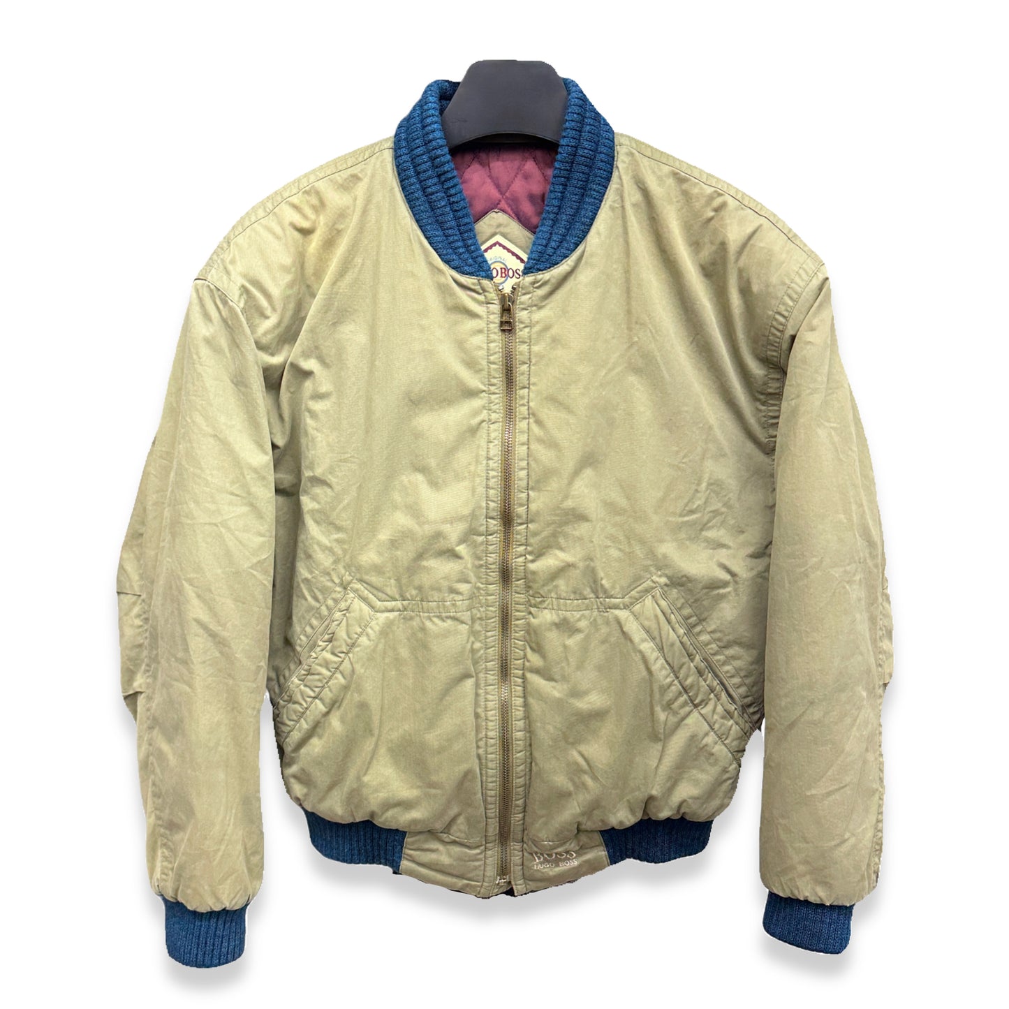 [46] 80s HUGO BOSS Bomber Jacket