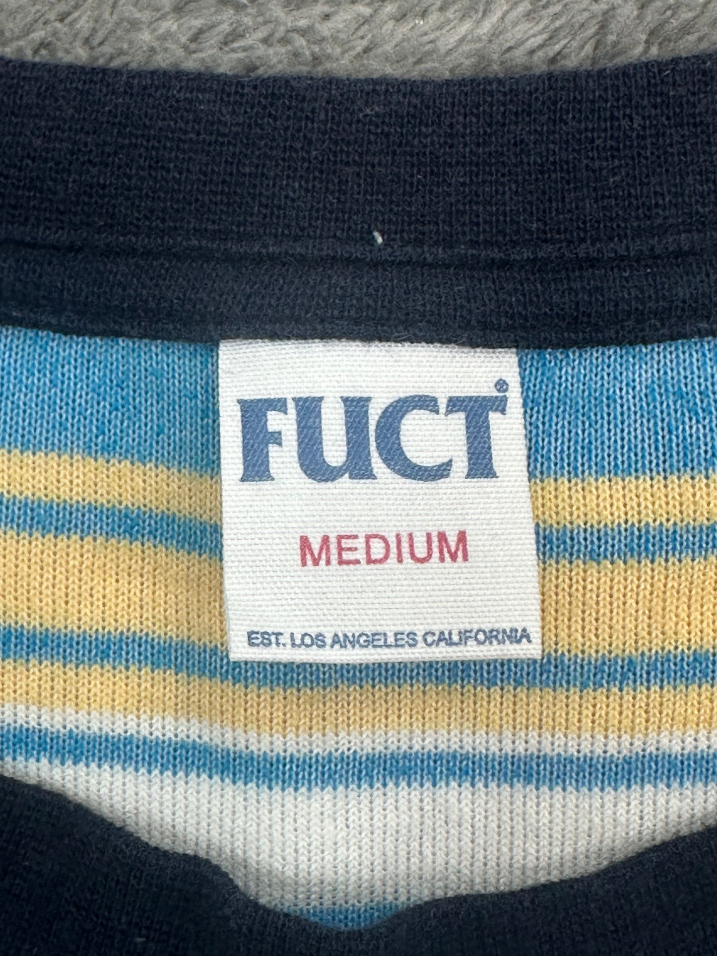[M] 00s FUCT Terry Border Tee