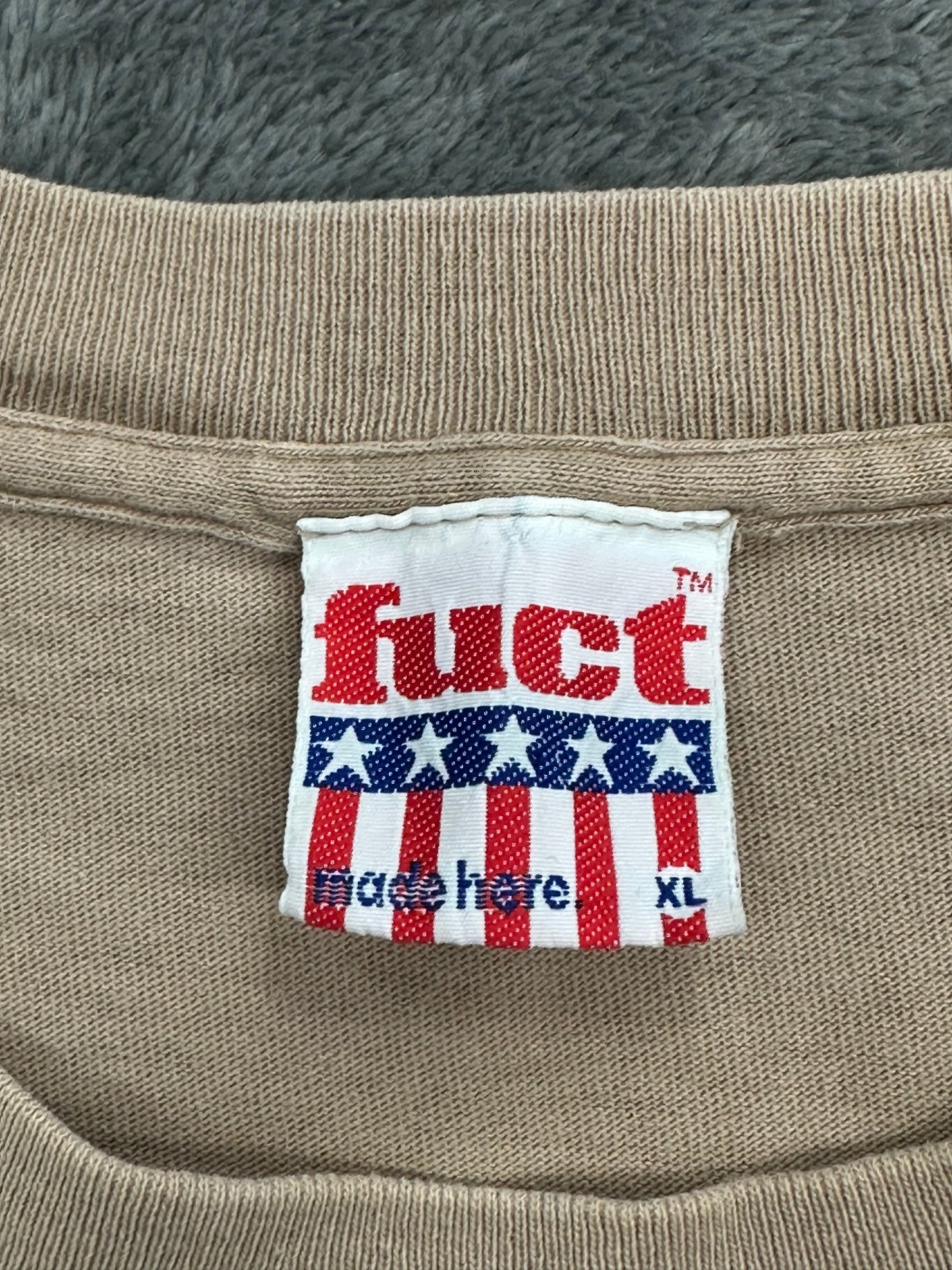 [XL] Early 90s FUCT 4Star Logo Tee