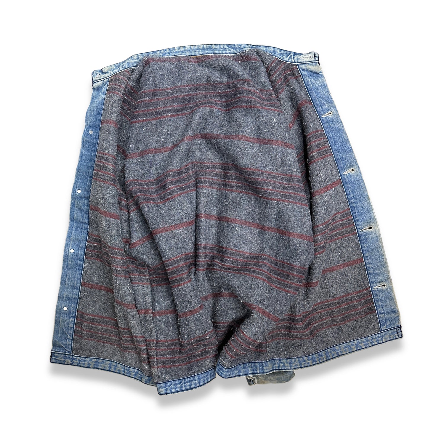 [XL] 80s Big Ben Distressed Denim Chore Jacket