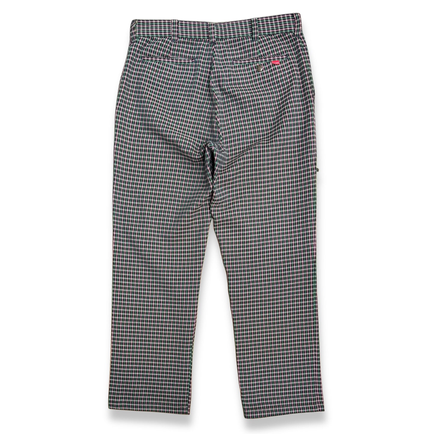 [34] Supreme Plaid Work Pants