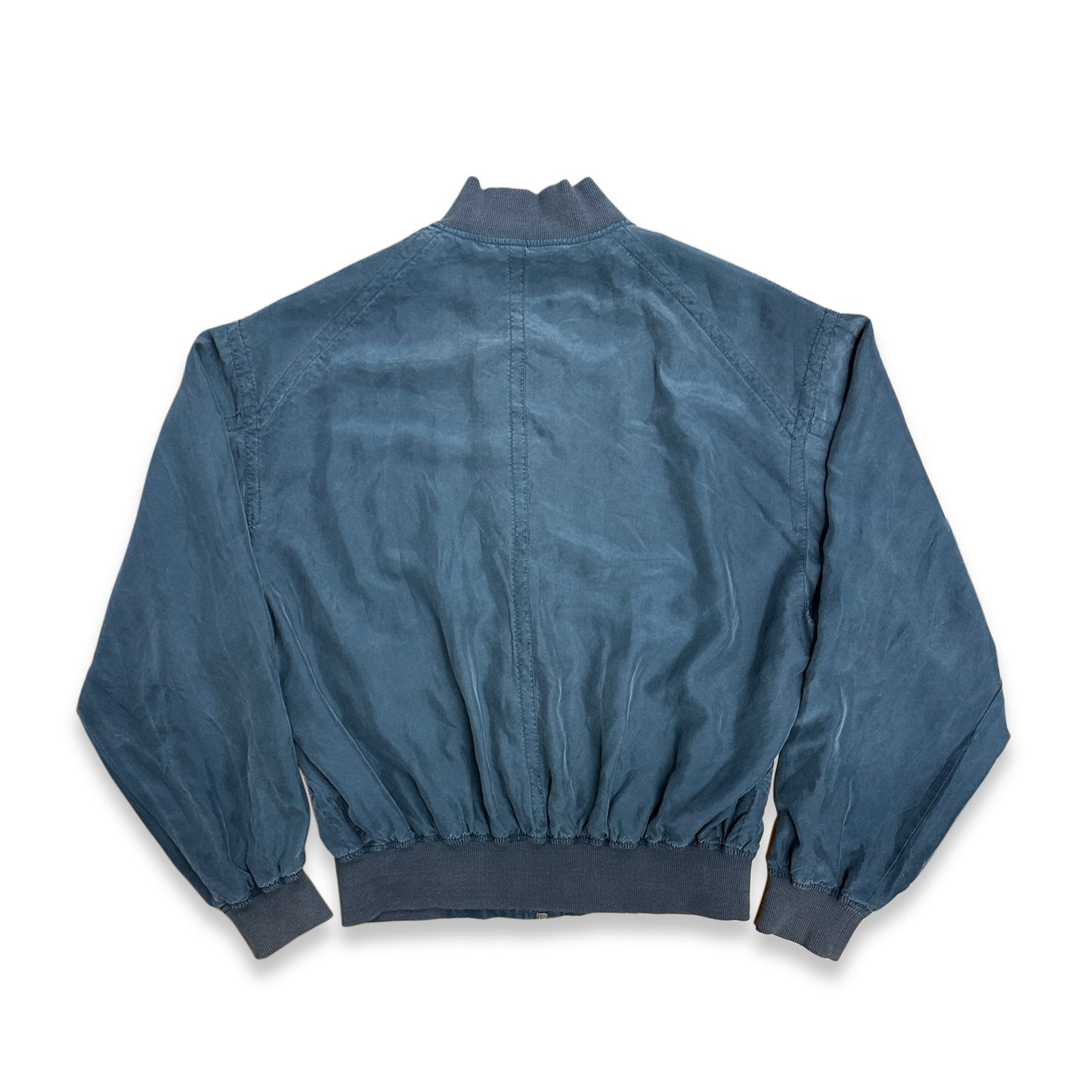 [52] 80s HUGO BOSS Silk Bomber Jacket