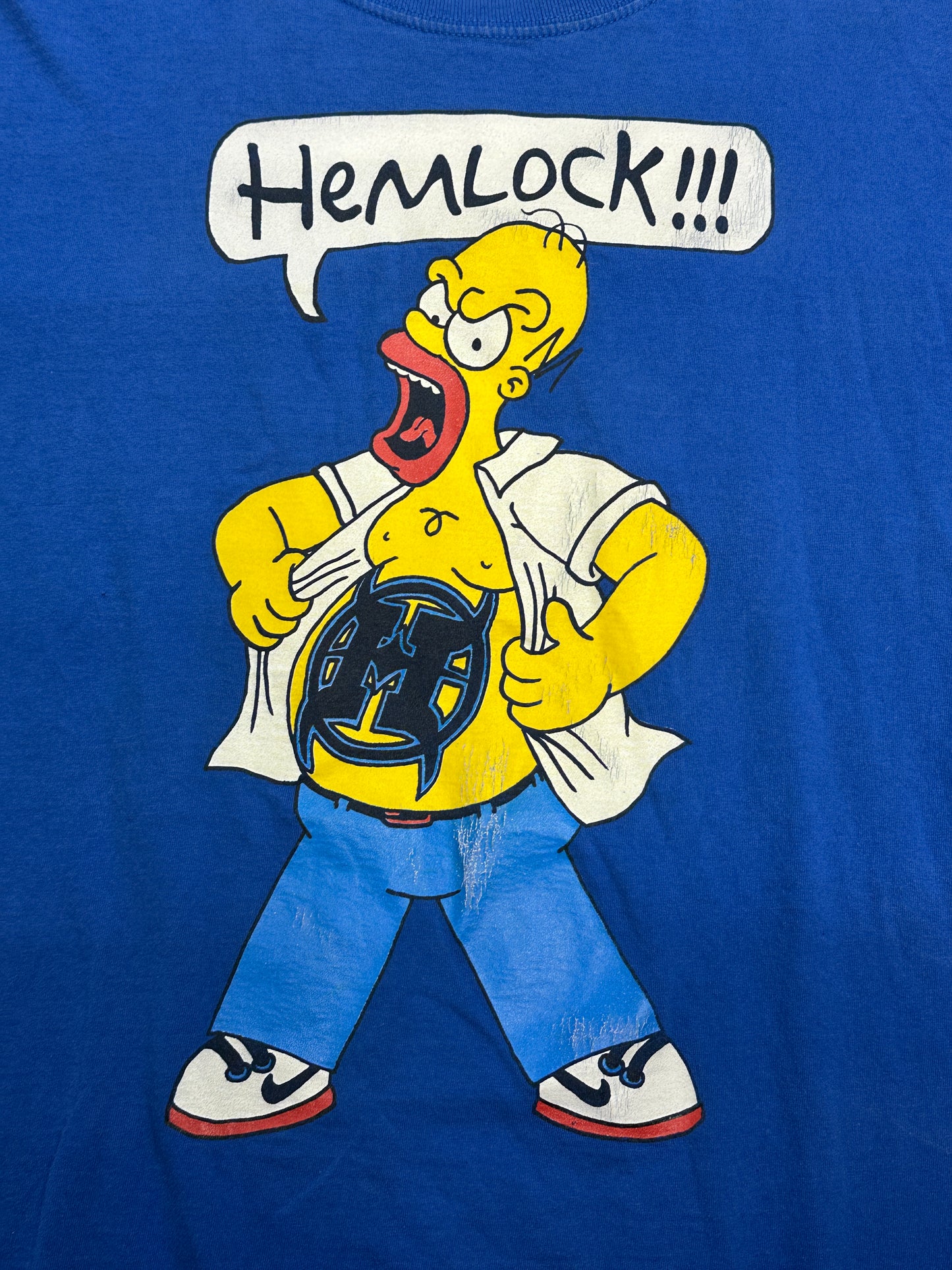 [L] Homor Simpson HemLock Tee