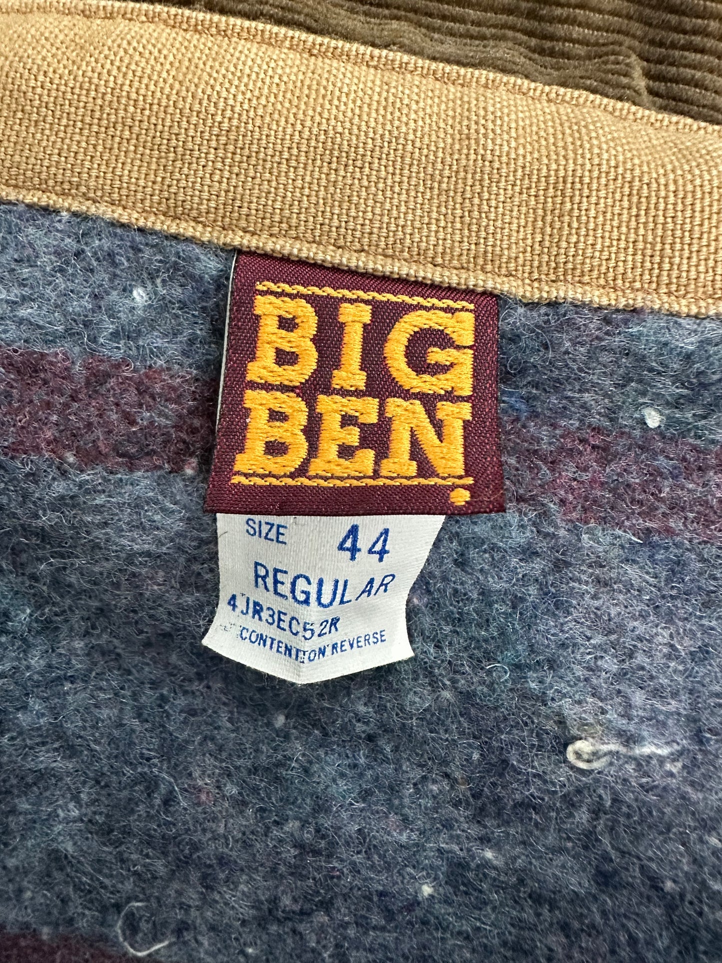 [44,XL] 80s BIGBEN Denim Chore Jacket