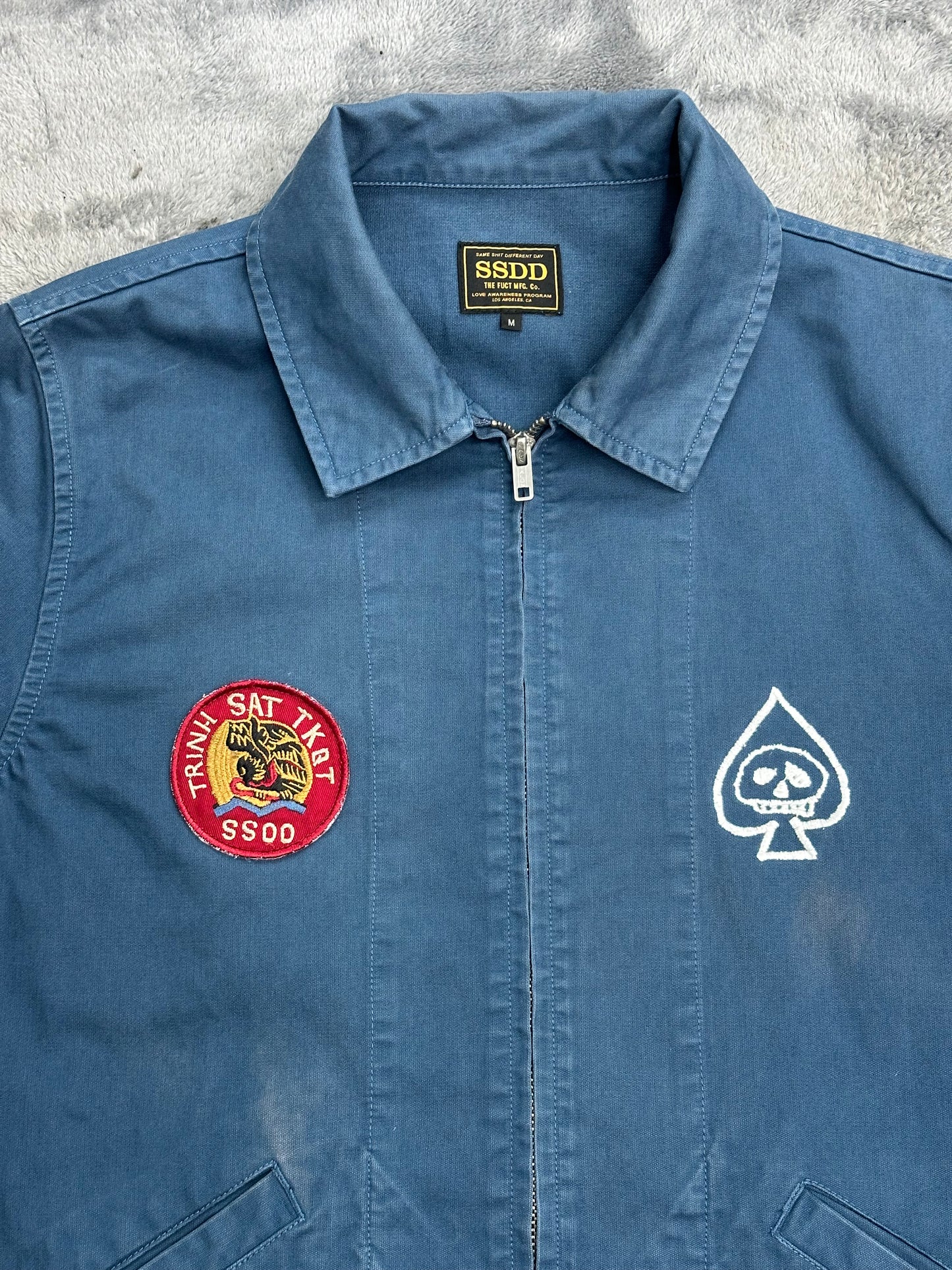 [M] FUCT SSDD Zip-up Work Jacket