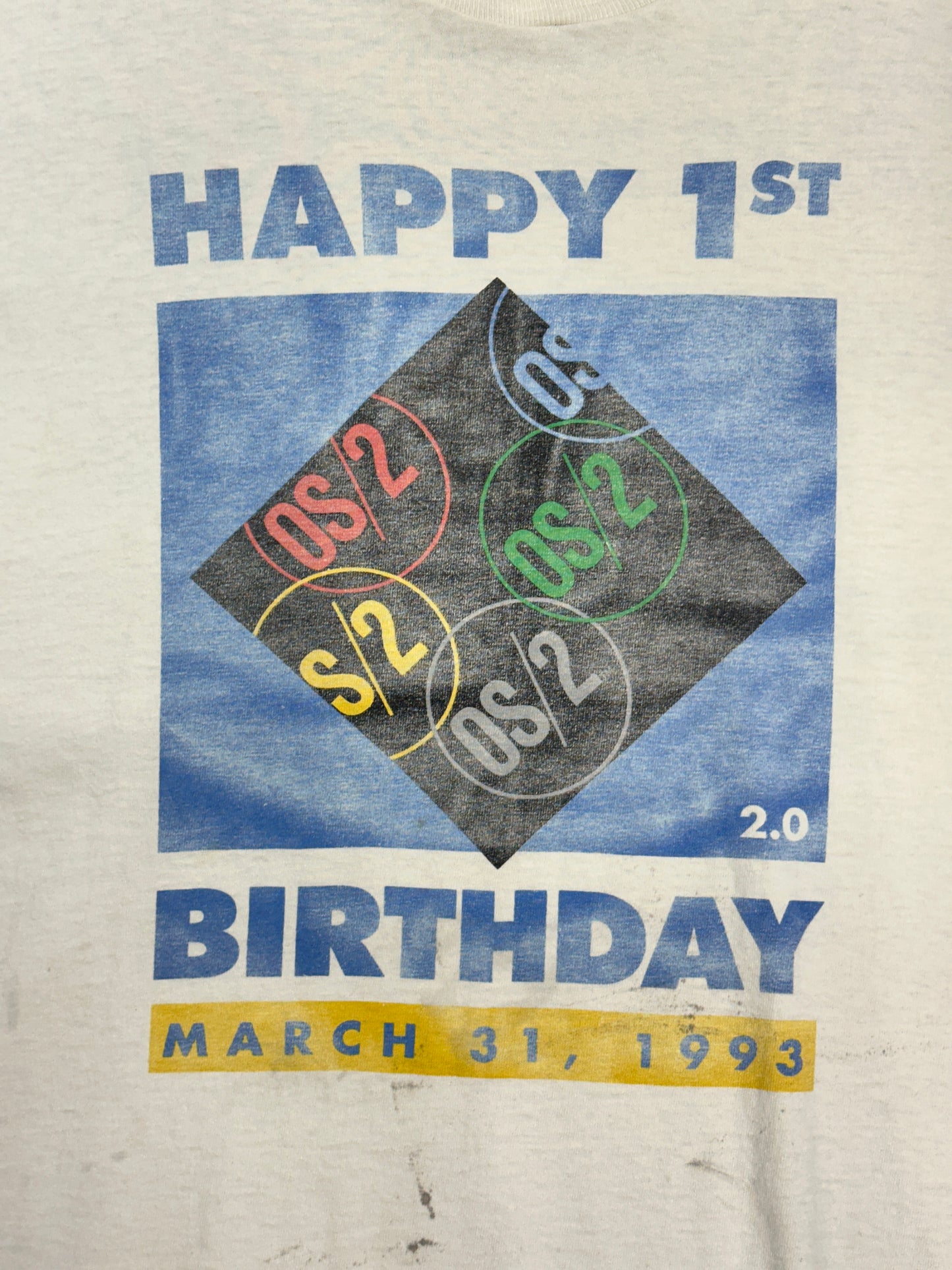 [XL] 1993‘ IBM Company Tee