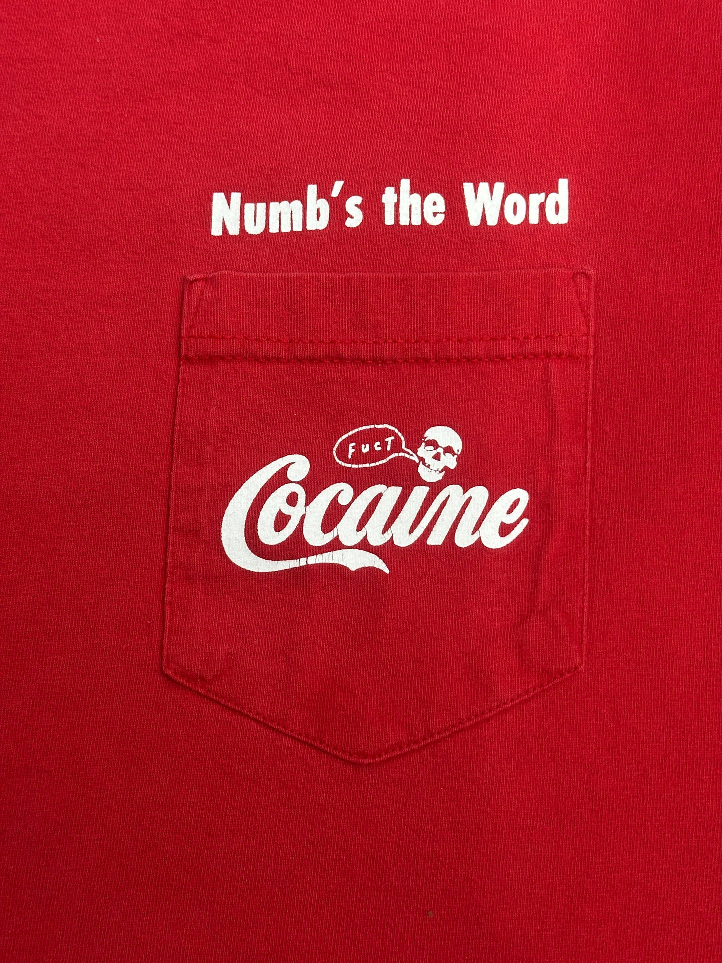 [XL] 00s FUCT Cocaine Parody Tee