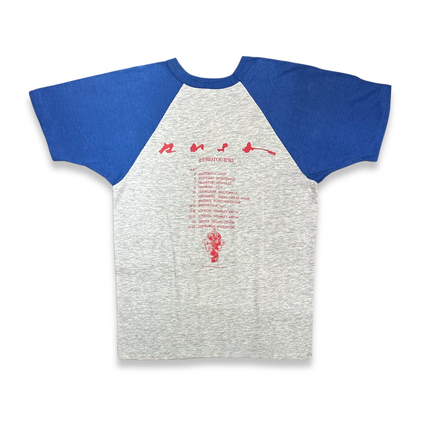 [L] 1983' RUSH Signal Euro Tour Reglan Tee