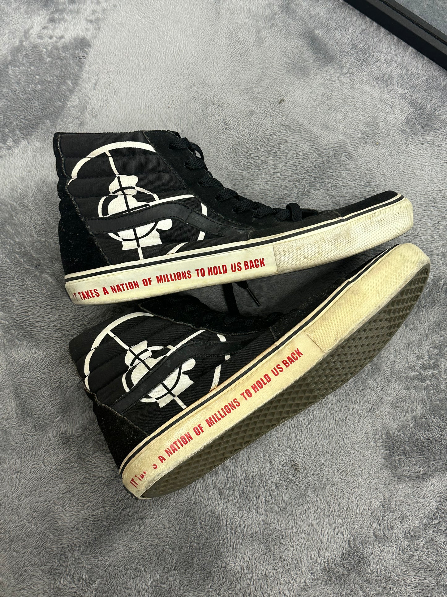 [US 11] 06SS Supreme x Vans x Public Enemy Sk8-HI