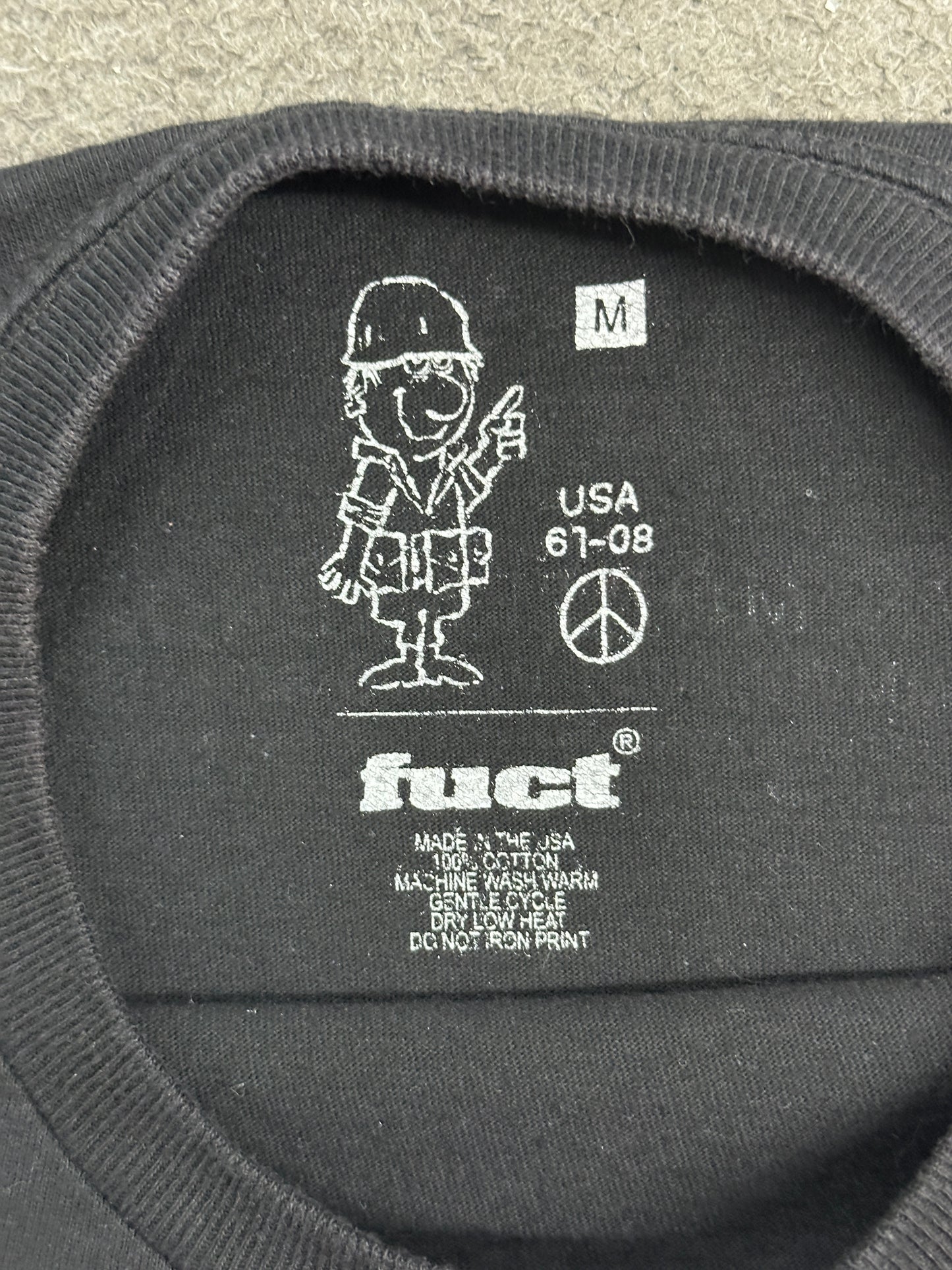 [M] 00s FUCT x SHAWN MORTENSEN Ice Cube Photo Tee