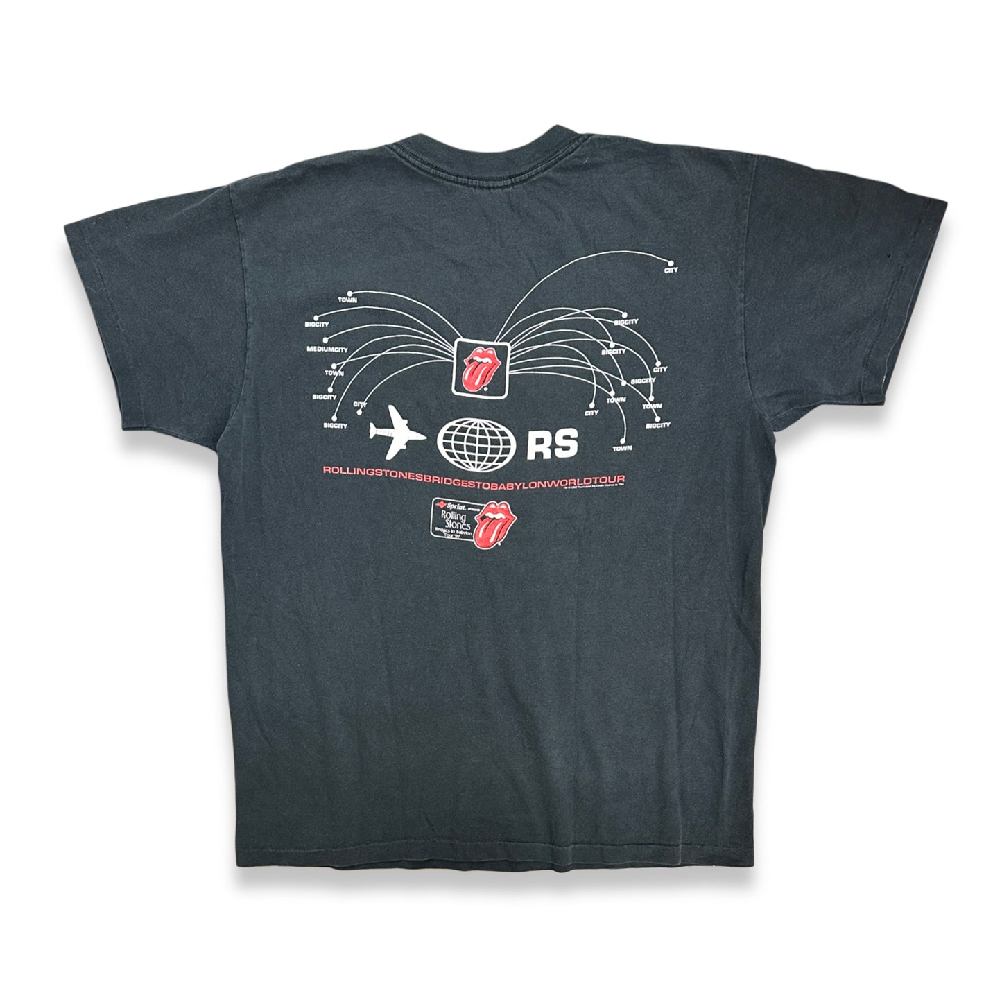 [L] 1997' Rolling Stones Road to Babylon Tour Tee