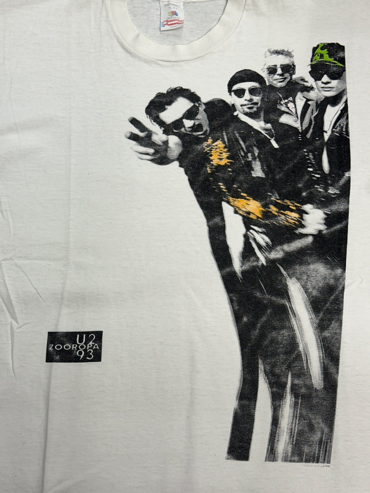 [XL] 1993' U2 ZOOROPA Tour Tee